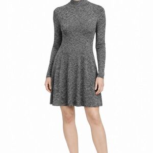 Madewell Ribbed Knit Long Sleeve Dress